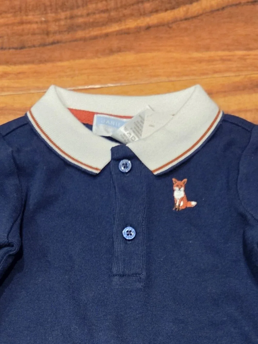 Janie and Jack NWT 0-3 Months Plaid Overalls, Fox Sweater, Polo Bodysuit & Shoes